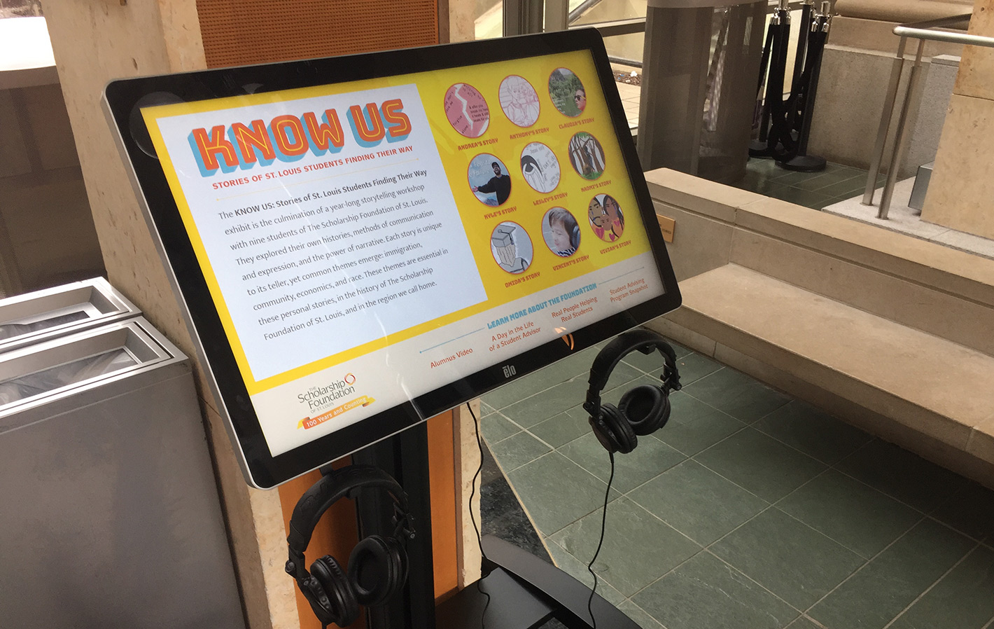 Know Us - Kiosk